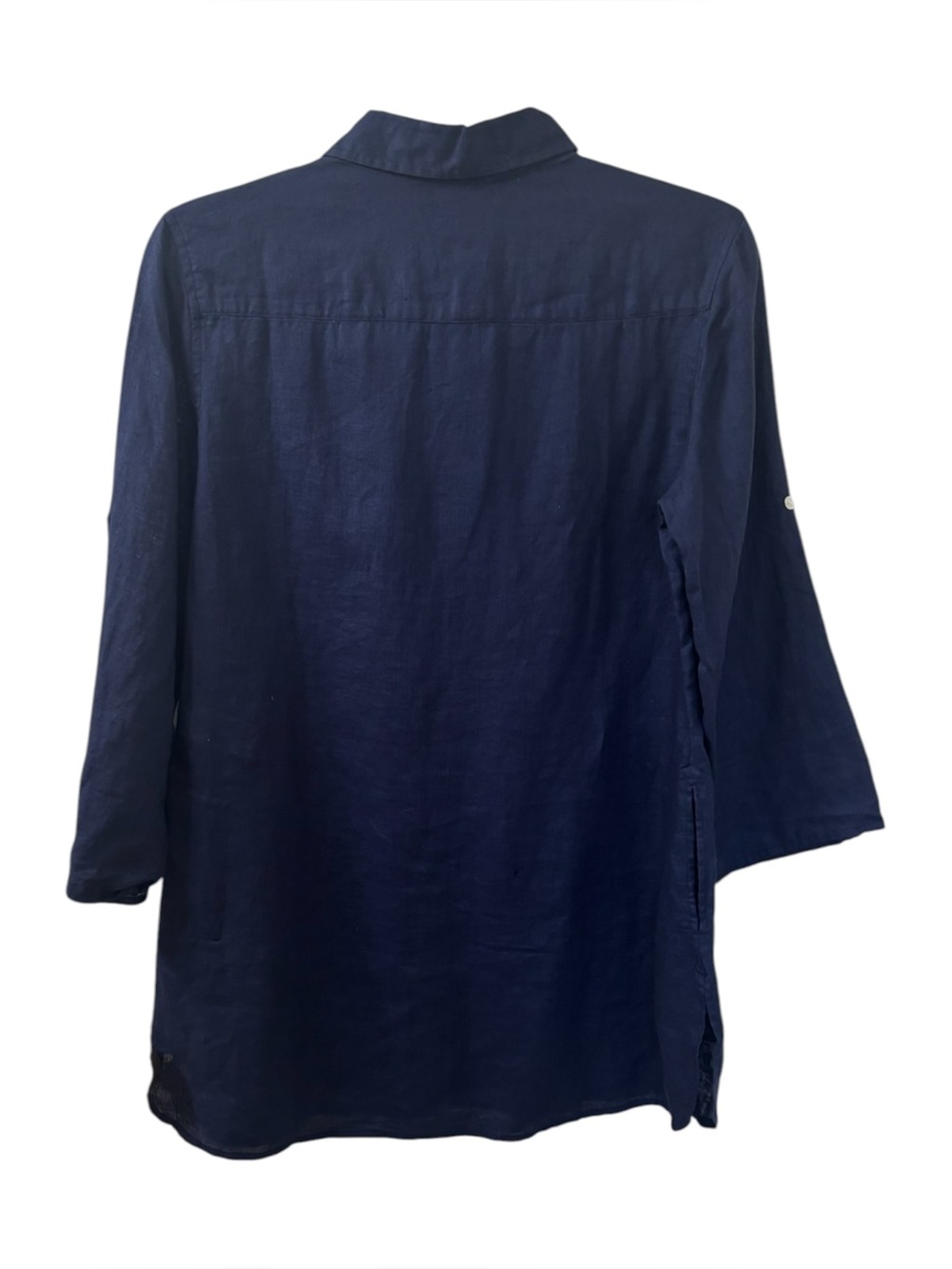 NWT Lucky Brand Lagenlook 100% Linen Tunic Top Women's Size Small - Picture 2 of 14